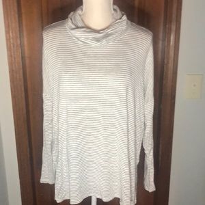 Agnes and Dora striped dolman turtleneck